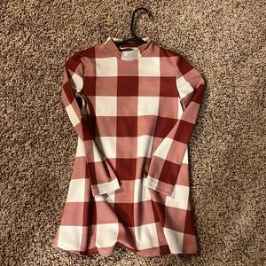 girls checkered dress